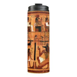Egyptische Royal Papyrus Thermal Tumbler Thermosbeker