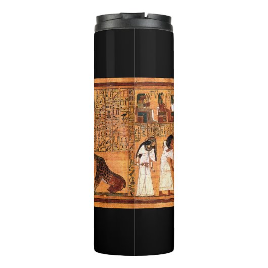 Egyptische Royal Papyrus Thermosbeker (Achterkant)