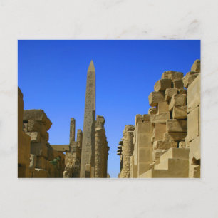Egyptische ruïnes Karnack Briefkaart