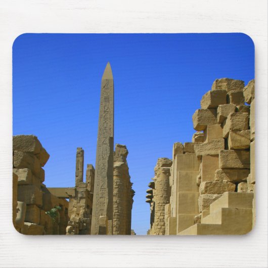 Egyptische ruïnes Karnack Muismat (Voorkant)