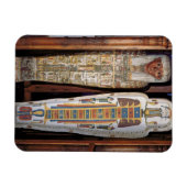 Egyptische sarcofaag bekleed met hiërogliefen (p magneet (Horizontaal)