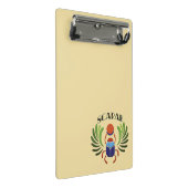 Egyptische Scarab Beetle. Oude Egyptische Klassiek Mini Klembord (Schuin)