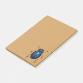Egyptische Scarab Beetle Post-it® Notes (Schuin)