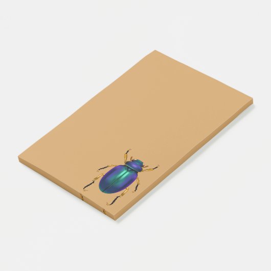 Egyptische Scarab Beetle Post-it® Notes (Schuin)