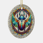 Egyptische Scarab Kever - Mozaïekkunst Keramisch Ornament (Rechts)