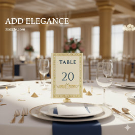 Egyptische Scarabee & Gouden Rand – Bewerkbaar Kaart