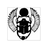 Egyptische scarabee kever illustratie kunststempel rubberstempel (Afrduk)