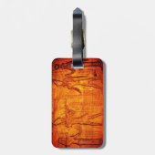 Egyptische scene bagagelabel (Achterkant verticaal)