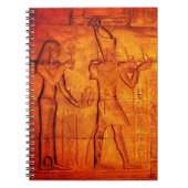 Egyptische scene notitieboek (Voorkant)