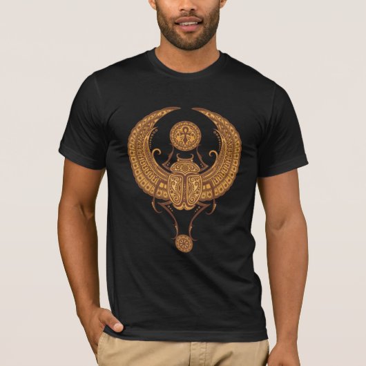 Egyptische scharab t-shirt (Voorkant)