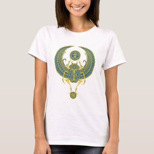 Egyptische scharab t-shirt (Voorkant)