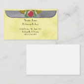 Egyptische scharnierende schijf 1 gepersonaliseerd visitekaartje (Voorkant / Achterkant)