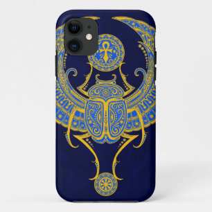 Egyptische scharrelaar, blauw Case-Mate iPhone case