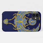Egyptische scharrelaar, blauw Case-Mate iPhone case (Achterkant (horizontaal))