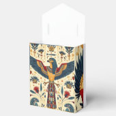 "Egyptische Schatbewaartas met deksel" Bedankdoosjes (Geopend)