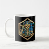 Egyptische schedel koffiemok (Links)