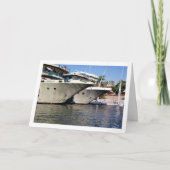 Egyptische schepen op de rivier de Nijl, Luxor Kaart (Voorkant)