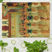 Egyptische schilderijen Theedoek (Gevouwen)