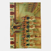 Egyptische schilderijen Theedoek (Verticaal)
