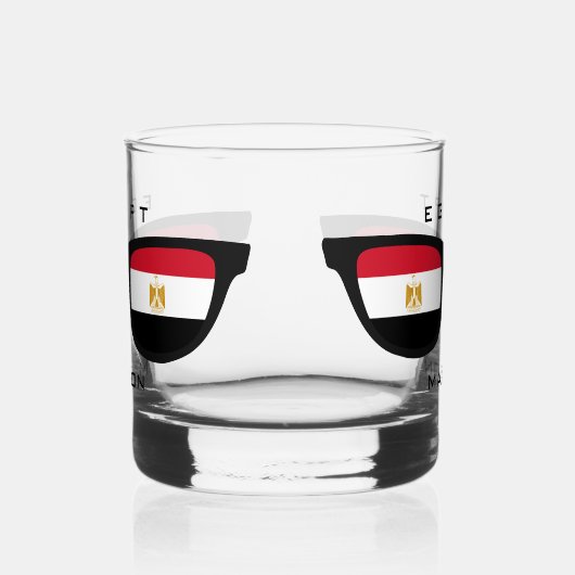 Egyptische Shades aangepaste naam Whisky Glas (Rechts)