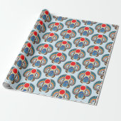 Egyptische sjaalkever cadeaupapier (Uitgerold)