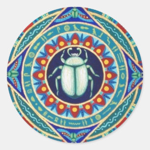 Egyptische sjalab stickers van Soozie Wray.