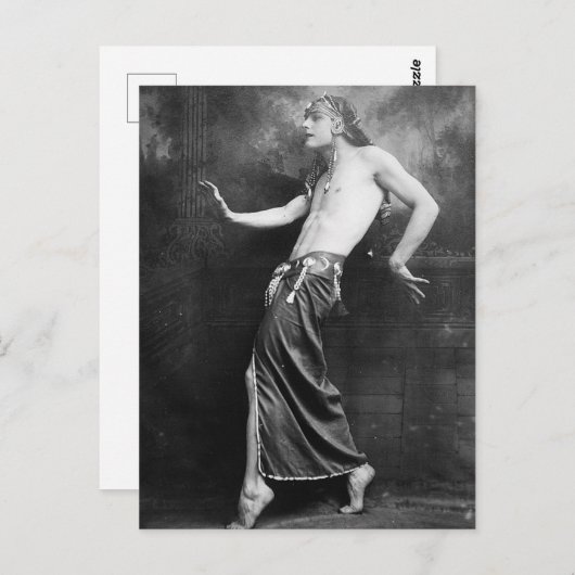  Egyptische Slave Boy Briefkaart (Voorkant / Achterkant)