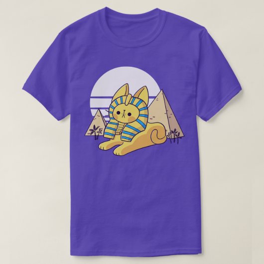 Egyptische Sphynx T-shirt (Design voorkant)