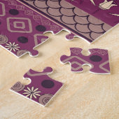 Egyptische stam: Oud naadloos Legpuzzel (Zijkant)