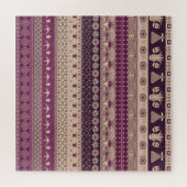 Egyptische stam: Oud naadloos Legpuzzel (Horizontaal)