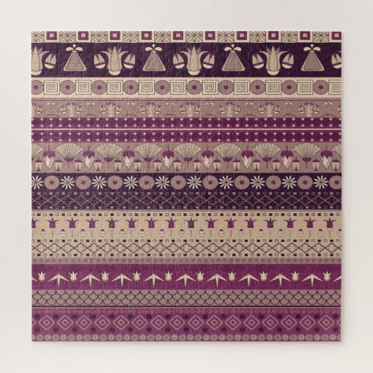 Egyptische stam: Oud naadloos Legpuzzel (Verticaal)