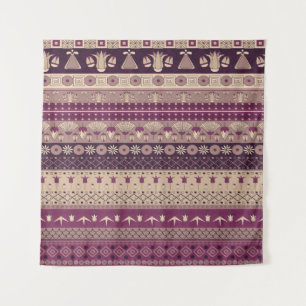 Egyptische stam: Oud naadloos Wandkleed