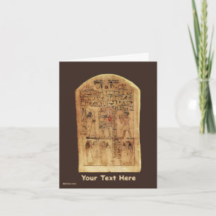 Egyptische Stele Kaart