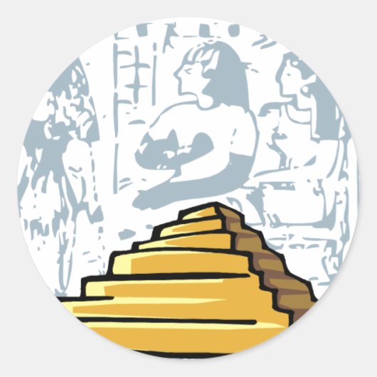 Egyptische Sticker (Voorkant)