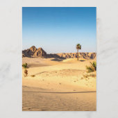 Egyptische stijl menu (Achterkant)