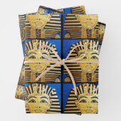 "Egyptische stijl" — Papierbladen voor overvulling Inpakpapier Vel (In situ)