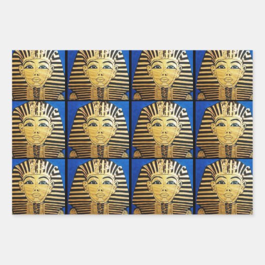 "Egyptische stijl" — Papierbladen voor overvulling Inpakpapier Vel (Voorkant)