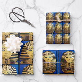 "Egyptische stijl" — Papierbladen voor overvulling Inpakpapier Vel