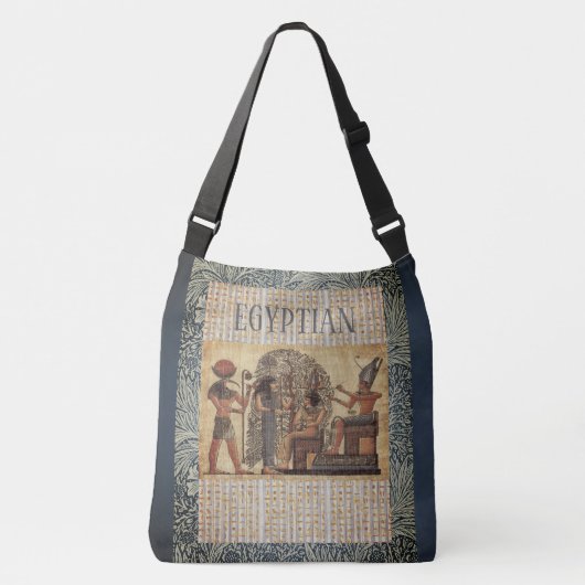 Egyptische stijl tote crossbody tas (Voorkant)