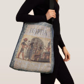 Egyptische stijl tote crossbody tas (Dichtbij)