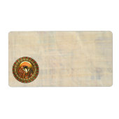 Egyptische Sun God Ra Etiket (Voorkant)