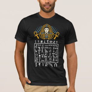 Egyptische Symbolen Hieroglyphic Egypt Farao Histo T-shirt
