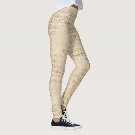 Egyptische symbolen II Leggings (Rechts)