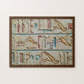 Egyptische symbolen legpuzzel (Horizontaal)