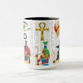 Egyptische Symbolen-Mok Mok (Midden)