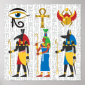 Egyptische symbolen poster (Voorkant)