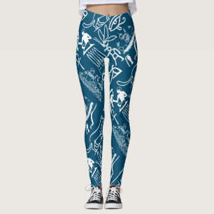 Egyptische symbolen   Reisvrouwen Leggings