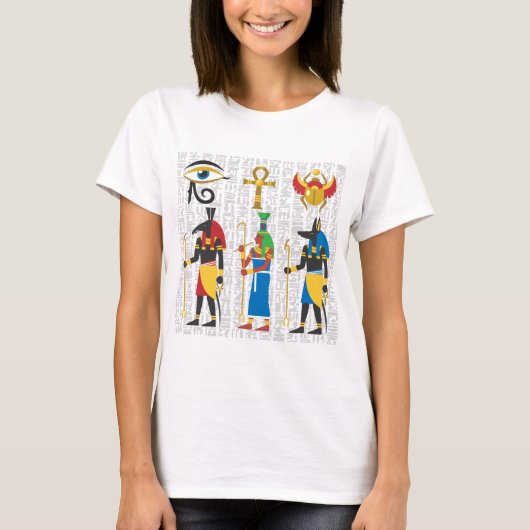 Egyptische Symbolen T-Shirt (Voorkant)
