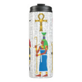 Egyptische symbolen thermosbeker (Voorkant)