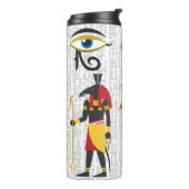 Egyptische symbolen thermosbeker (Gedraaid links)